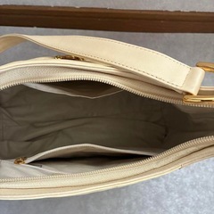 KIMIJIMA ハンドバッグ　ショルダーバッグ　キナリ　ベージュ　キミジマの画像