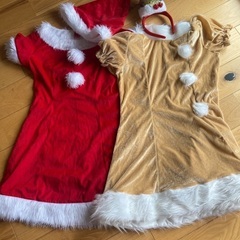 【無料】 6月20日まで！　クリスマス　サンタ　トナカイ　衣装差...