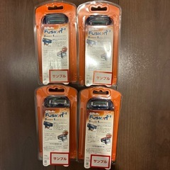 Gillette Fusion 5 in 1 サンプル剃刀 4本セットの画像