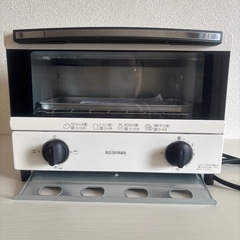 『未使用品』2023年製アイリスオーヤマ オーブントースター EOT-012-Wの画像