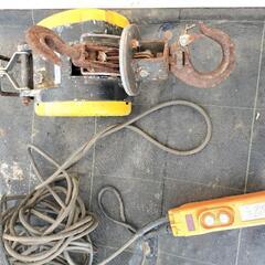 ★RYOBI　電動ウインチ　WI-125 ジャンク品