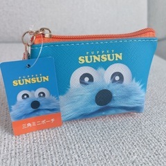 PUPPET SUNSUN 三角ミニポーチ　パペットスンスン
