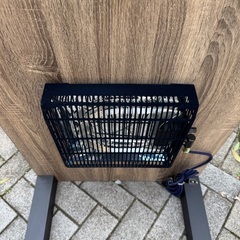 １人〜２人用　デザインこたつ、布団未使用　木目、ダークブラウンの画像