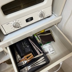 ニトリ　キッチン食器棚　　の画像