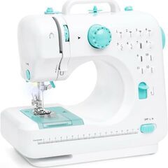 ミシン コンパクト 正/逆縫いモード 2way給電 日常手作り縫...
