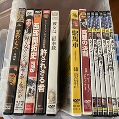 DVD13枚セット西部劇など中古品
の画像