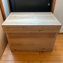 【お取引中】
レトロ　茶箱