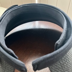 超美品　リボン付き　サンバイザーの画像