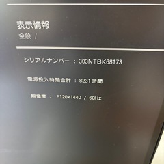 LGウルトラワイドモニターディスプレイ49インチ（49WL95C-WE）の画像