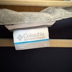 Columbia ジップパーカー　メンズ　 Lサイズ　着用10回未満の画像