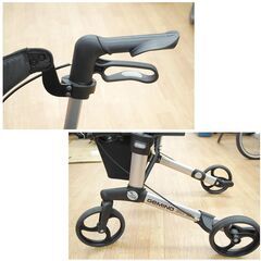 ジェミノ ハンディウォーク S 歩行器 折り畳み式 歩行補助 シルバーカー GEMINO 30S パラマウントベッド 介護用品 歩行車 札幌市 清田区 平岡の画像