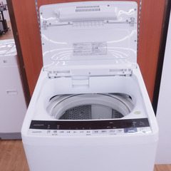 HITACHI (日立) 洗濯機 全自動洗濯機  7kg  縦型 ビートウォッシュ ガラストップ 洗剤セレクト BW-V70E 【コンプオフ金沢野々市店】の画像