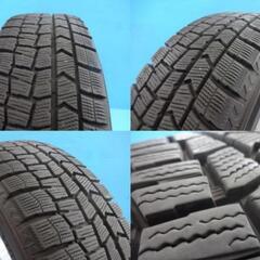 日本製★製造年新し目★　スタッドレスタイヤ4本 ★ 195/65R15 ★ DUNLOP WINTER MAXX の画像