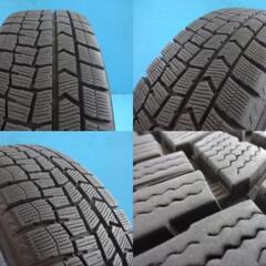 日本製★製造年新し目★　スタッドレスタイヤ4本 ★ 195/65R15 ★ DUNLOP WINTER MAXX の画像