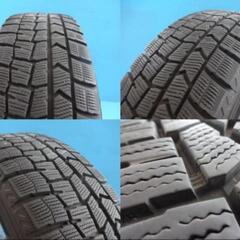 日本製★製造年新し目★　スタッドレスタイヤ4本 ★ 195/65R15 ★ DUNLOP WINTER MAXX の画像
