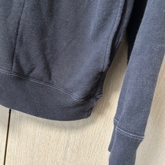 FILA × LANVIN en Bleu コラボパーカー ブラック Mサイズの画像