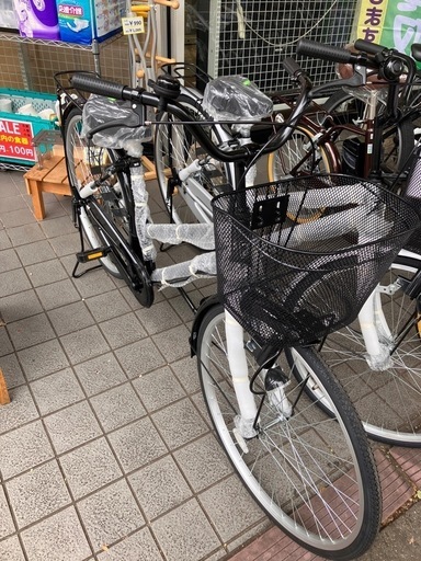 ?新品未使用品?21テクノロジー?26インチ自転車?ママチャリ?ASW20A0043?ブラック?LEDダイナモライト?1401