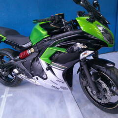 KAWASAKI ニンジャ400 黒/緑 車検残R8/2月 エン...