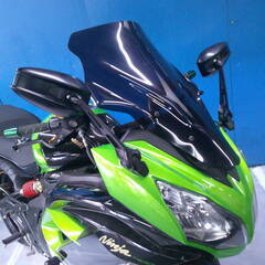 KAWASAKI ニンジャ400 黒/緑 車検残R8/2月 エンジン始動動画 半額配送キャンペーン 期間限定 現状渡し諸経費￥0- 横浜 P-Yardの画像