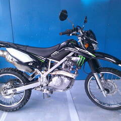 KAWASAKI KLX125 黒 エンジン始動動画 自賠責保険で乗れます 半額配送キャンペーン 期間限定 現状渡し諸経費￥0- 横浜 P-Yardの画像