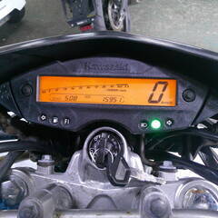 KAWASAKI KLX125 黒 エンジン始動動画 自賠責保険で乗れます 半額配送キャンペーン 期間限定 現状渡し諸経費￥0- 横浜 P-Yardの画像