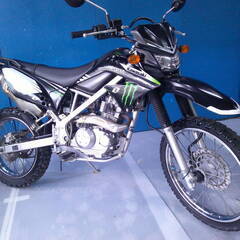 KAWASAKI KLX125 黒 エンジン始動動画 自賠責保険...