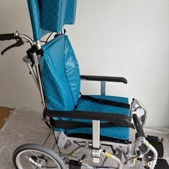 カワムラ KXL16-42 車椅子 ティルト＆リクライニング式車...