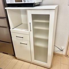 【6/12まで】食器棚  キッチンシェルフ レンジボード