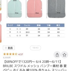 BRILBE スワドル Sの画像