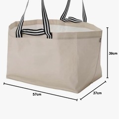 IKEA イケア　キャリーバッグ　エコバッグ　L 2個セットの画像