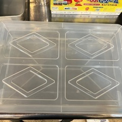 サンコー 食品用コンテナ　ばんじゅう クリアの画像