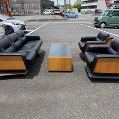 ビンテージ　応接セット　レトロ　4点セット