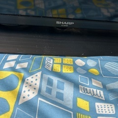 【ジャンク】カラーテレビSHARPの画像