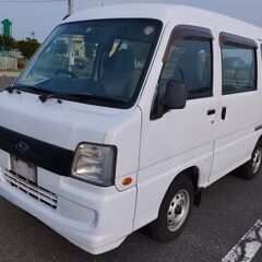 スバル　サンバーバン　５MT　車検取立て！　VB　エアコン良く冷...