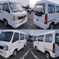 スバル　サンバーバン　５MT　車検取立て！　VB　エアコン良く冷えます　タイベル交換済　２WD　埼玉/熊谷市から　の画像