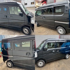 【㊗️ご成約ありがとうございました】スズキ エブリイ PCリミテッドハイルーフ 車検長期！ETC！Bluetooth！コーティング施工車！DA17V！人気のブラック！軽貨物に！黒ナンバー登録OK！ローン審査可能！リース可能！の画像