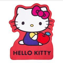 新品  未開封 サンリオ HELLO KITTY 特大ダイカットマット の画像