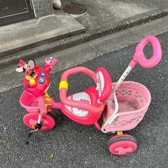 ミニーちゃん三輪車