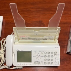 NTT家庭用FAX付き電話　子機５台の画像