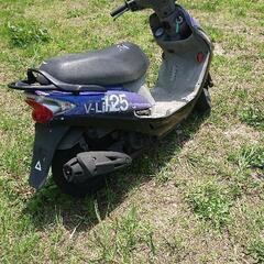 希少　KYMCO　vリンク 125cc 実働！！ 原付き　ピンクナンバー　の画像