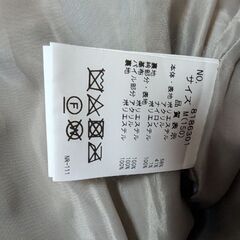 mezzo piano グレーコート 150センチの画像