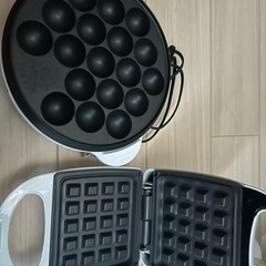 たこ焼き器、ワッフルメーカーの画像