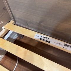 IKEAキッズ伸長ベッド+すのこ+マットレスの画像