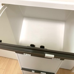 【美品】分別ダストボックス3段　ニトリの画像
