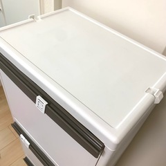 【美品】分別ダストボックス3段　ニトリの画像