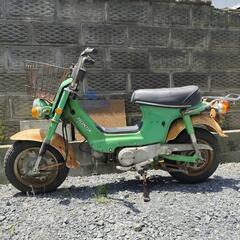 動画あり　HONDA　シャリー2型　レストアベース　鉄カブトフェンダー