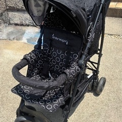 美品　日本育児 kinderwagon DUOシティHOPII ...