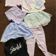 子供女児服110〜120夏物、冬物含む10着以上
