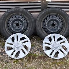 205/60R16　BS 4本　ホイールセット　ナット20個 　...