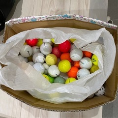 中古ゴルフボールの画像